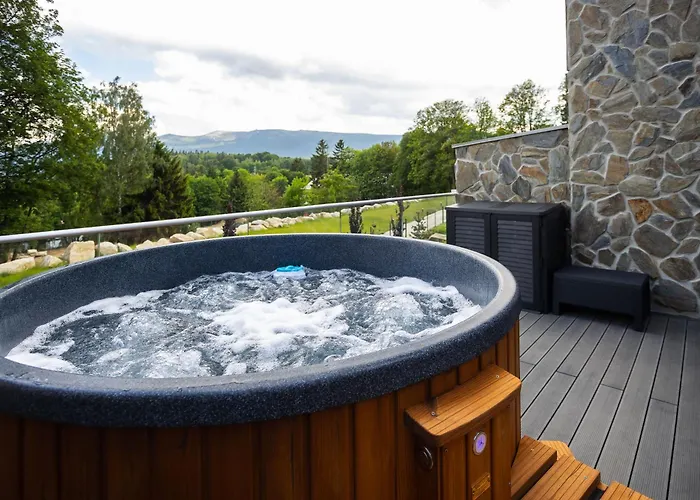 Z Prywatnym Jacuzzi Z Widokiem Na Gory 109 Kras * Schreiberhau