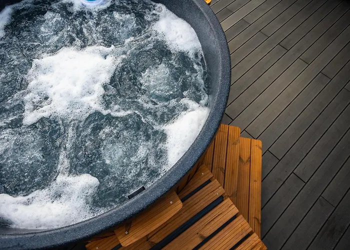 Z Prywatnym Jacuzzi Z Widokiem Na Gory 109 Kras Apartment *